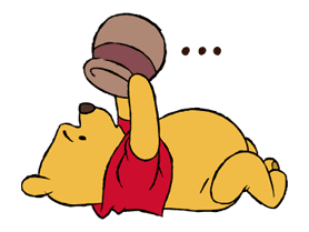 Pooh and Friends sticker #18017