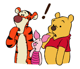 Pooh and Friends sticker #18018