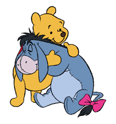 Pooh and Friends sticker #18037