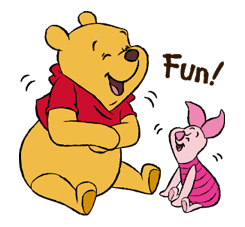 Pooh and Friends sticker #18038