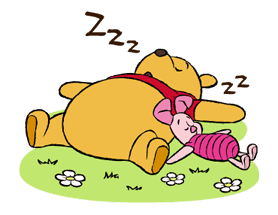Pooh and Friends sticker #18043