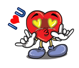 Valentine Heart Cute (English) sticker #3570172