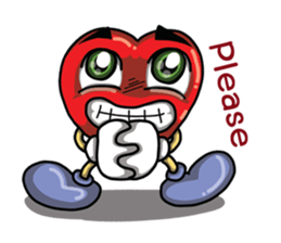 Valentine Heart Cute (English) sticker #3570178