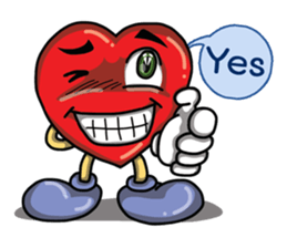 Valentine Heart Cute (English) sticker #3570181