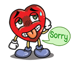 Valentine Heart Cute (English) sticker #3570182