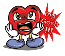 Valentine Heart Cute (English) sticker #3570185