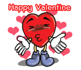 Valentine Heart Cute (English) sticker #3570186