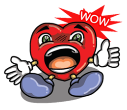 Valentine Heart Cute (English) sticker #3570187