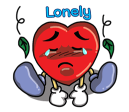 Valentine Heart Cute (English) sticker #3570188