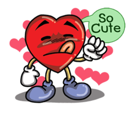 Valentine Heart Cute (English) sticker #3570189