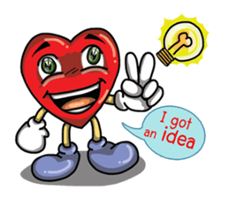 Valentine Heart Cute (English) sticker #3570193