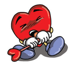 Valentine Heart Cute (English) sticker #3570197