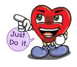 Valentine Heart Cute (English) sticker #3570198