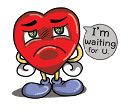 Valentine Heart Cute (English) sticker #3570200