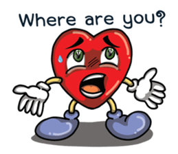 Valentine Heart Cute (English) sticker #3570201