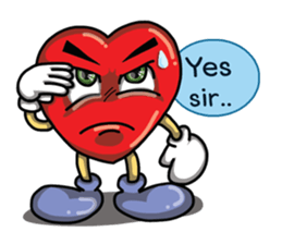 Valentine Heart Cute (English) sticker #3570202