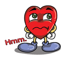 Valentine Heart Cute (English) sticker #3570209