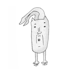 funny cat 1 sticker #4146520