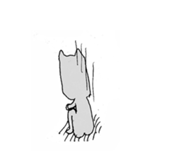 funny cat 1 sticker #4146538