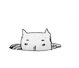 funny cat 1 sticker #4146540