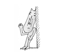 funny cat 1 sticker #4146544