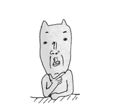 funny cat 1 sticker #4146553