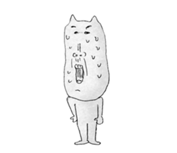 funny cat 1 sticker #4146555