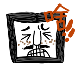 Uncle Square-Dali sticker #6537626