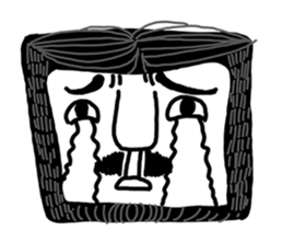 Uncle Square-Dali sticker #6537630