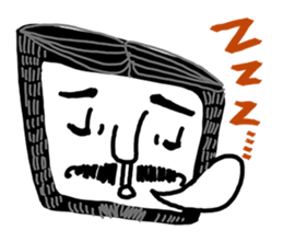 Uncle Square-Dali sticker #6537641