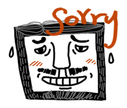 Uncle Square-Dali sticker #6537649