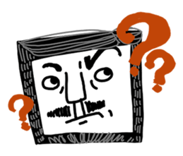 Uncle Square-Dali sticker #6537651