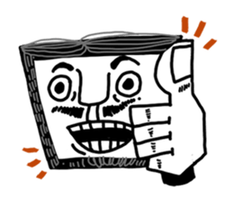 Uncle Square-Dali sticker #6537662