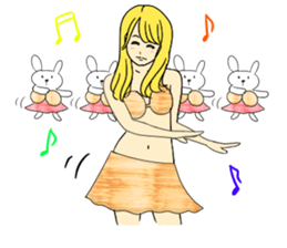 Sticker on the theme of suntan.Season 2 sticker #7042034