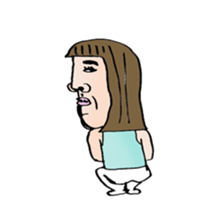 the hottest girl!! sticker #7367269