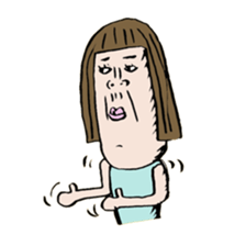 the hottest girl for meeting up sticker #7474805