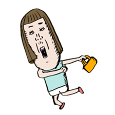 the hottest girl for meeting up sticker #7474810