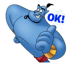 Aladdin sticker #20416