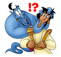 Aladdin sticker #20420