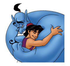 Aladdin sticker #20449