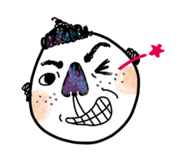 Mr. QQ  Maori sticker #8263870