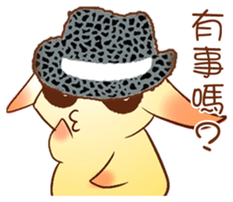 Vatican Sa rabbit sticker #8388001