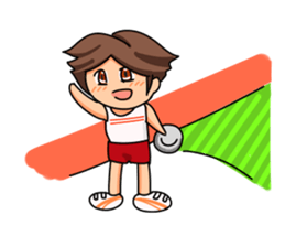 The boy of club activities sticker #8557034