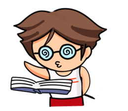 The boy of club activities sticker #8557037