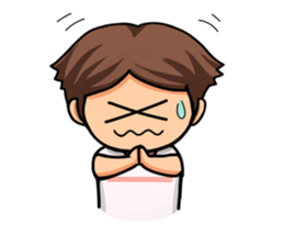 The boy of club activities sticker #8557043