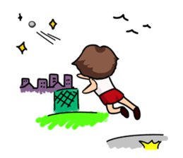 The boy of club activities sticker #8557045