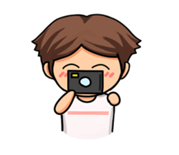 The boy of club activities sticker #8557050