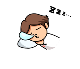 The boy of club activities sticker #8557072