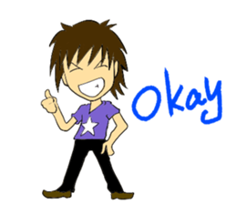 Rock and Roll Saotome sticker #8609339