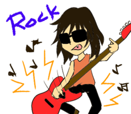 Rock and Roll Saotome sticker #8609340